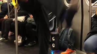 The dancing metro guy