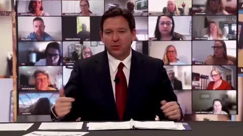 FLORIDA'S GOVERNOR RON DESANTIS DROPS COVID BOMBSHELL