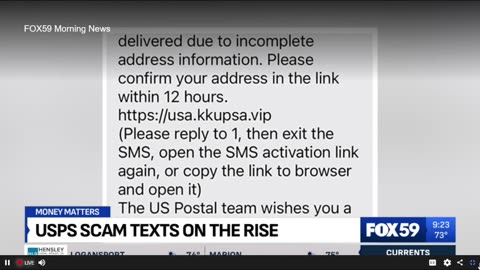 July 31, 2024 - Be Careful Before Clicking on a Link About a Package from the Post Office