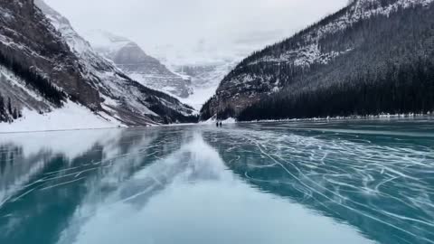 Lake Louise Skating November