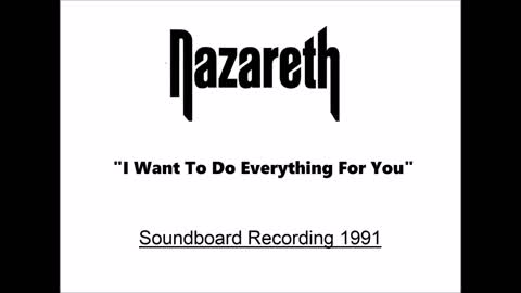 Nazareth - I Want To Do Everything For You (Live in Kiev, Ukraine 1991) Soundboard