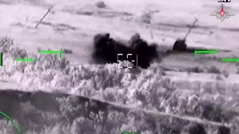 🚁 Ukraine Russia War | Russian Ka-52 Helicopter Strikes Ukrainian Vehicle with Vikhr Missile | RCF