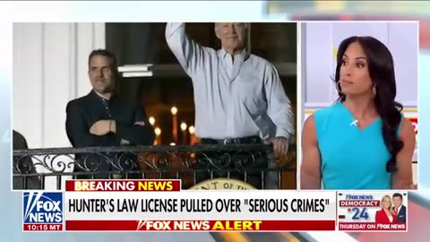 This could barr Hunter Biden from practicing law forever- Emily Compagno Fox News