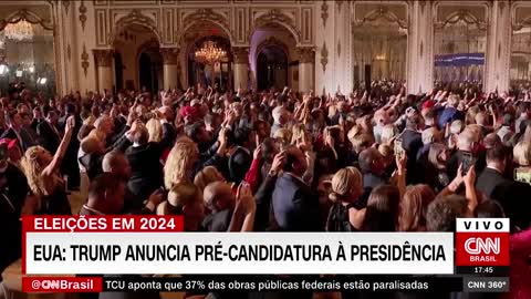 Trump anuncia pré-candidatura à Presidência nos EUA | CNN 360°