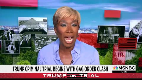 Joy Reid suggests that the criminal cases brought against Trump is racially-based