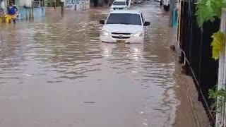 Inundación en Canapote