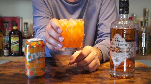 The Bitter Truth Apricot Liqueur & Crush Orange Soda