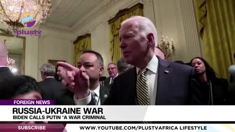 Russia-Ukraine War: Biden Calls Putin 'A War Criminal'