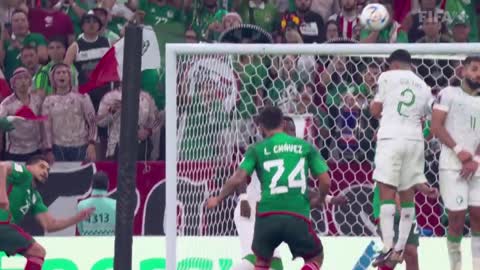 Luis Chávez - Saudi Arabia vs Mexico Budweiser Player of the Match