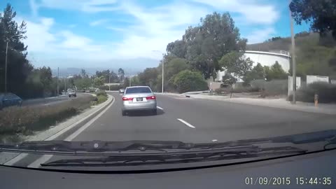 Dash Cam Footage Bizarre Accident