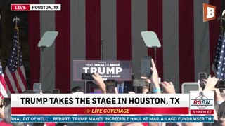 LIVE: Donald Trump Delivering Remarks in Houston, TX...