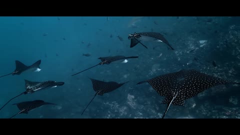 GALAPAGOS ISLAND - Ecuador - Underwater Video.