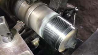 How to Repair Tractor Trolly Rear Axle Thread _ damage Thread Repairing _ Amazing Process