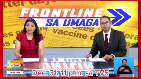 FRONTLINE SA UMAGA#SAKALAM SA 2021ATIN 'TO 2022!