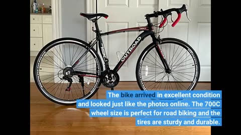 Customer Comments: PanAme 26 Inch Road Bike for Men and Women, 700C Wheels Racing Bicycle with...