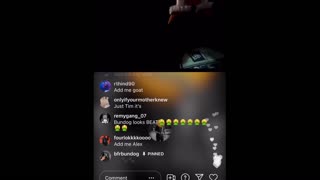 BfrBundog IG live getting trolled you’re not in the streets if you don’t see my face