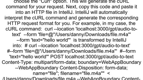 Intellij IDEA REST Client file uploading
