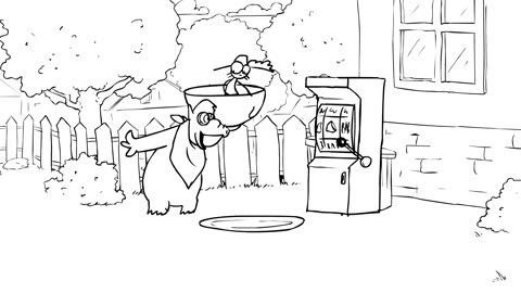 Animated Versus - Alf VS Puss in Boots FullHD