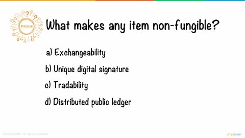 NFT Explained In 5 Minutes | What Is NFT? - Non Fungible Token | NFT Crypto Explained | Simplilearn