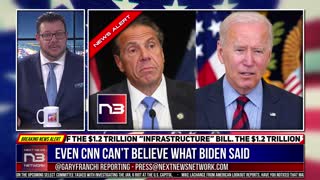 Even CNN Can’t Believe What Biden Said about Cuomo after he Resigned