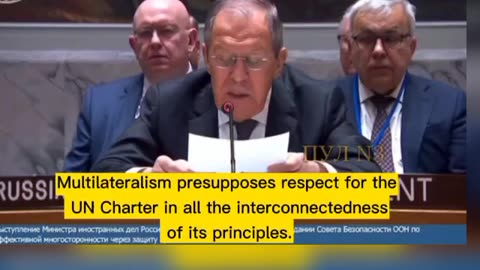 Russia's Lavrov: this is not about Ukraine at all