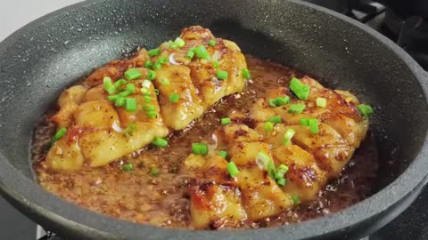 Honey garlic chicken! Dinner ready in 15 Minutes😋.