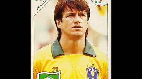 PANINI STICKERS BRAZIL TEAM WORLD CUP 1990