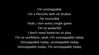 Unstoppable Lyrics -Sia