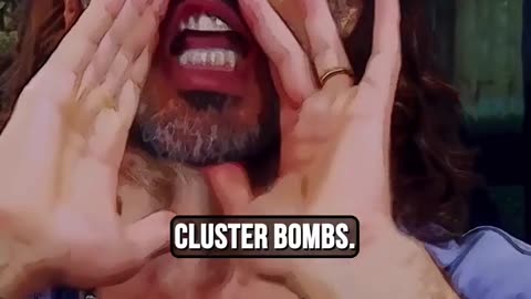 Russell Brand, Either Cluster Bombs Are Bad Or They Are Not Bad