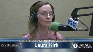 Community Voice 10/11/22 - Guest Host Sara-Claudia Cain Interviews Laura Kirk