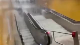 [GERMANY] Frankfurt Subway Flooded Due to Heavy Rain