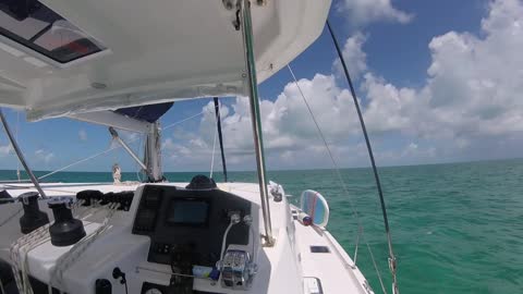 Sailing Exuma Islands Bahamas 2021Raw Video