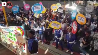 Watch: Partners in Sexual Health held a protest