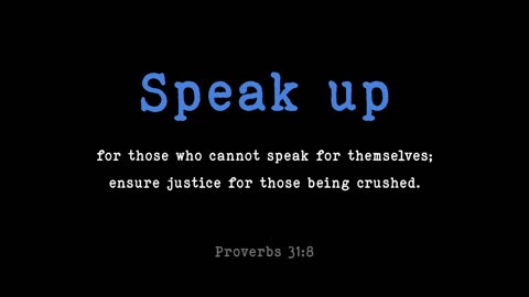 SPEAK UP!