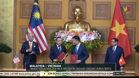 MALAYSIA - VIETNAM | Tingkat Kerjasama Dua Hala Diplomatik, Undang-Undang, Buruh, Berita