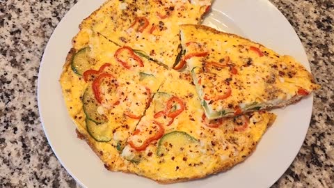 SUPER EASY Breakfast Recipe Cucumber and Egg Pizza : ጥፍጥ ያለ ቁርስ ከ ኩከምበር እና እንቁላል