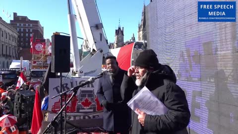 Pastor Henry Hildebrandt at the PPC Pancake Breakfast Ottawa, Canada