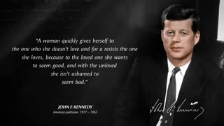 Quotes by John F. Kennedy that are better known in youth and should be remembered in old age