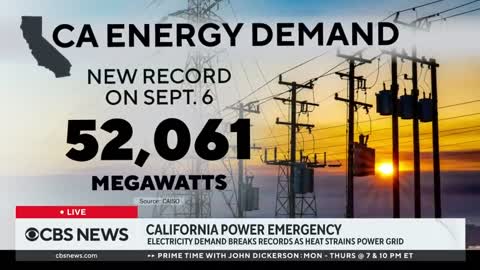 Extreme heat strains California power grid as wildfires threaten state