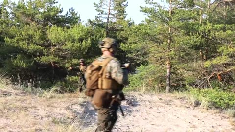 U.S. Marines Strike in Amphibious Raid - Baltic Operations 2023