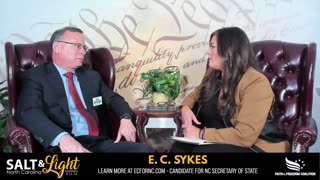LIVE interviews with Tracy Philbeck, NC Speaker Tim Moore and E.C. Sykes @Salt & Light Conf