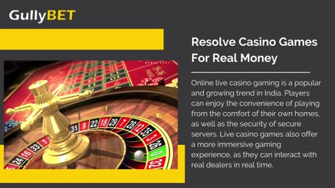 Exploring the Thrill of Online Live Casino Games in India