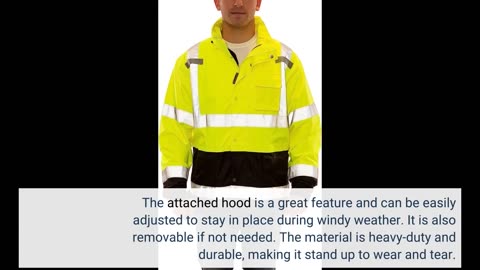 Tingley Icon J24122 High Visibility #Jacket With Attached-Overview