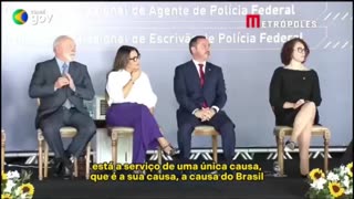 "Polícia Federal está a serviço de uma única causa, que é a sua causa", diz Dino a Lula