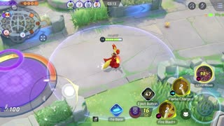 Insane Delphox gameplay on Pokemon Unite Mobile - Clip 2