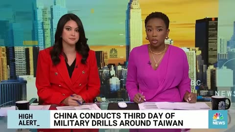 Taiwan on high alert amids chinese military drills