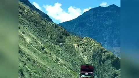 Skardu Road Views Beautiful Gilgit Baltistan Pakistan