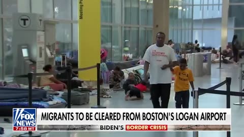 Migrants get boot from major airport