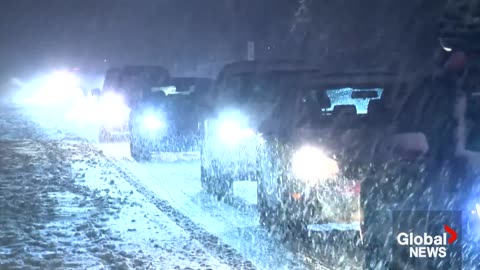 BC snowstorm: Heavy snowfall in Metro Vancouver turns commute into "gong show"