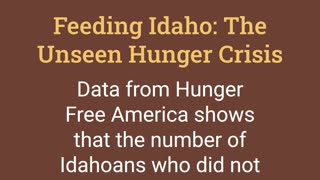 Feeding Idaho: The Unseen Hunger Crisis